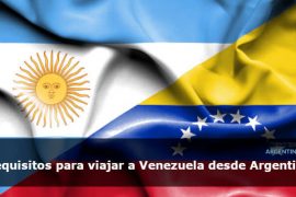 Requisitos para viajar a Venezuela desde Argentina